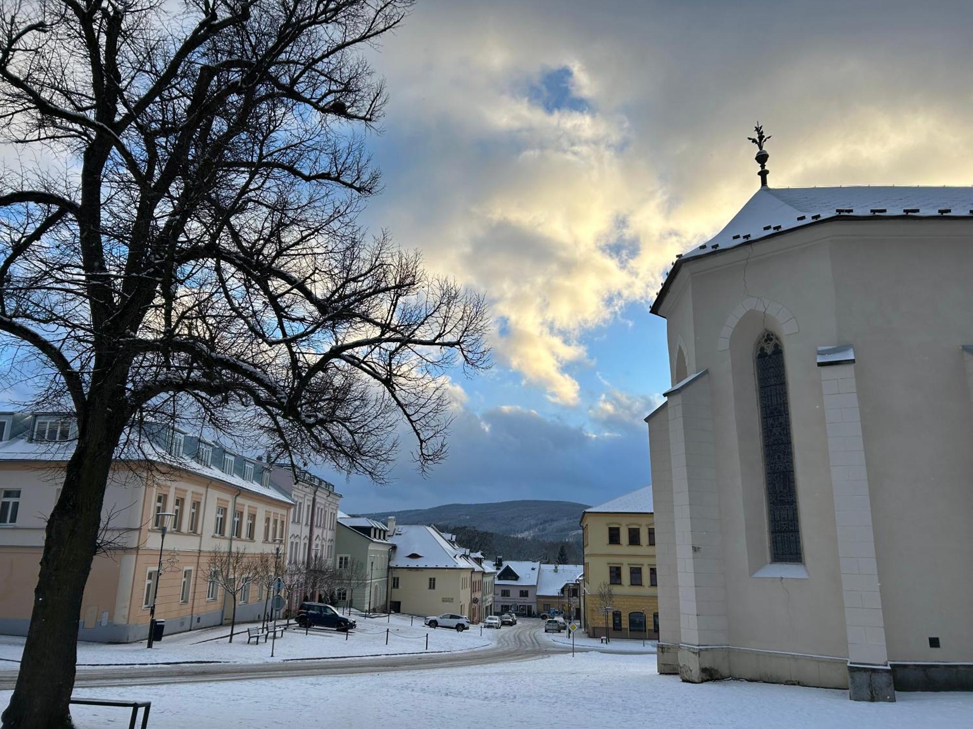 Apartman Se Slunnou Teraskou V Kasperkach Kasperske Hory Exterior foto